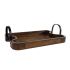 Dienblad bruin mango 40x25x6cm