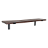 Factory wandplank - gerecycled hout - 80 cm
