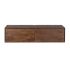 Zwevend Tv-meubel Vision Brown - 120 Cm