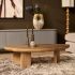 Salontafel Zillah - 130 Cm - Naturel Eiken