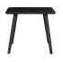 Eettafel Omaha Zwart - 90 X 90 Cm