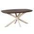 Eettafel Madison Bruin - 160 Cm - Deens Ovaal - Poot Zand