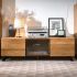 Tv-meubel van massief eikenhout Moritz, 150 x 45 x 51,3 cm. | NordicStory