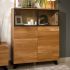 Massief eikenhouten dressoir Moritz 1, 100 x 40 x 124,9 cm. | NordicStory