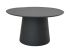 HSM Collectie - Ronde Eettafel Drum - 120X120X77 - Zwart - Mango
