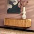 Zwevend Tv-meubel Madison Naturel - 120 Cm