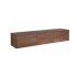 Zwevend Tv-meubel Vision Brown - 160 Cm
