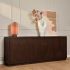 Dressoir Brussel Bruin - 200 Cm