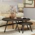 Salontafel Ohio Zwart - Set Van 3