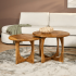 Salontafel Milou - Naturel - 70 Cm