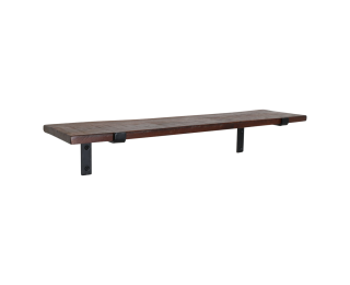 Factory wandplank - gerecycled hout - 80 cm