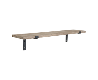 Vintage mango wandplank 80 cm
