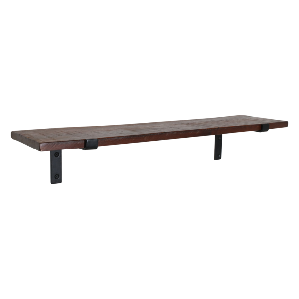 Factory wandplank - gerecycled hout - 80 cm Factory wandplank - gerecycled hout - 80 cm