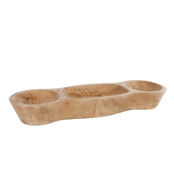 Serveerschaal mango 38x12x5cm Serveerschaal mango 38x12x5cm