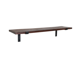 Factory wandplank - gerecycled hout - 80 cm